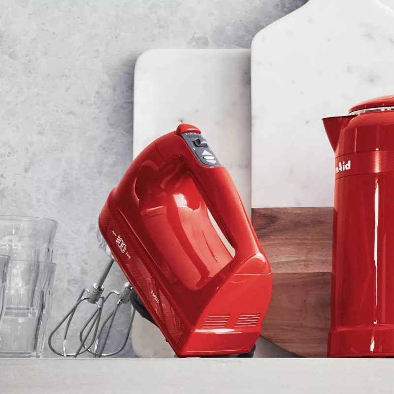 KitchenAid Brand New KitchenAid KHM7210QHSD Hand Mixer, 7 Speed, Passion