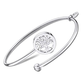 LOTUS STYLE LS2169-2/3 Millennial Stainless Steel Bracelet 316L Tree Life 61.00 mm Women's One Size Stainless Steel No Gemstone, Stainless Steel, No Gemstone