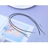 ONLYKXY 60pcs Elastic Cord with Metal End Soft Stretch Band