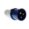 GENUINE 16A 230V 3PIN IN-LINE CARAVAN PLUG & SOCKET FOR