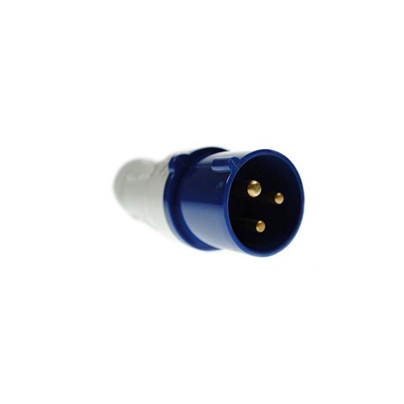 GENUINE 16A 230V 3PIN IN-LINE CARAVAN PLUG & SOCKET FOR
