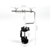Nicear Aluminum Fishing Line Winder With Clamp-Adjustable Portable Winder Reel