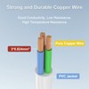 DiCUNO T5 T8 Tube Light Extension Cords 4.9FT, Female to