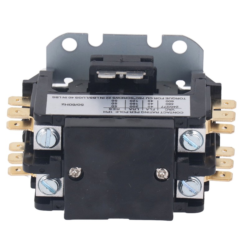 Air Conditioner Contactor 40 Amp 2 Pole Silver Alloy Contact