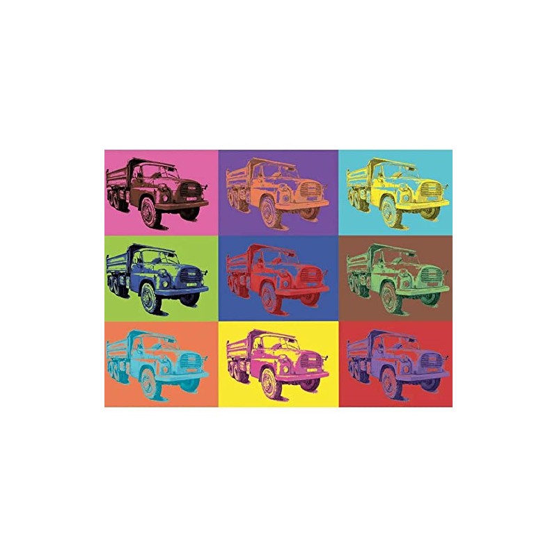 Puzzle 1000 Pieces: Pop Art Tatra