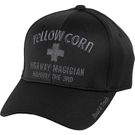 Yellow Corn YC YC-013CAP BK/GM Free