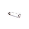 50Pcs Bar Pins Brooch Lock, Pins Safety Pins Back Safety