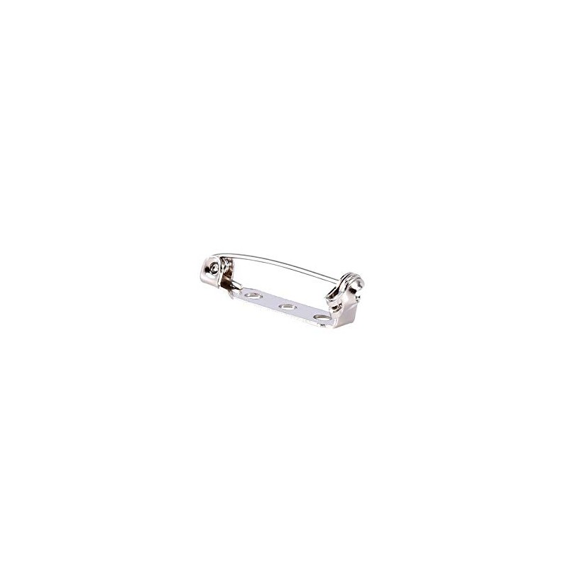 50Pcs Bar Pins Brooch Lock, Pins Safety Pins Back Safety