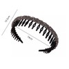 Headband Women No Pain Headband Tooth Full Diamond Flocking Headband
