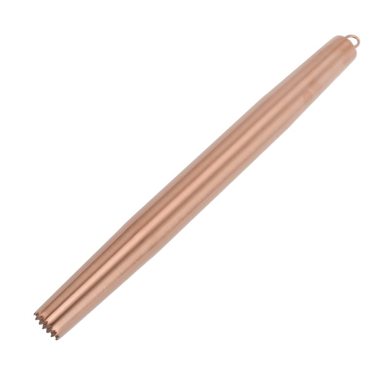Rolling Pin 304 Stainless Steel Crushed Ice Dough Roller for