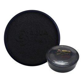 Maquillaje Face Paint Aqua Bond's Mate Negro 40g Hipoalergénico