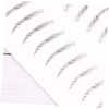 Baluue 4sheets Eyebrow Stickers of Hair-like Simulation for Women Easy