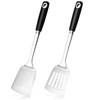 MUJINON 14.3-in Spatula Set, 18/0 Stianless Steel Heavy Duty Turner