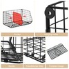 5 Tier Extra Large Closet Hanging Organizer with 5 Dividers,16.5"L