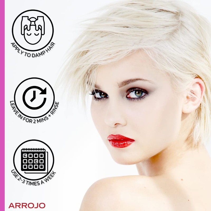 ARROJO Ultra Violet Purple Shampoo (8.5 oz) Hair Shampoo for