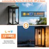 15'' Solar Outdoor Wall Lights Dusk to Dawn Solar Powered