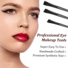 3Pcs Angled Eyeliner Brush Set Eye Liner Brush Angled &