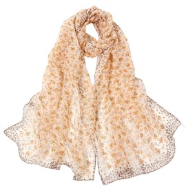 FAIRYGATE Seidenschal Damen 100% Seide Stola für Abendkleid Hochzeit Seide Schal Halstuch Festlich Braut 62006