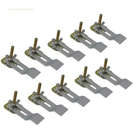 Undermount Sink Clips, Sink Brackets, Epoxy Sink Clips - 10 Pack Kit - Kitchen & Bathroom Sink Supports