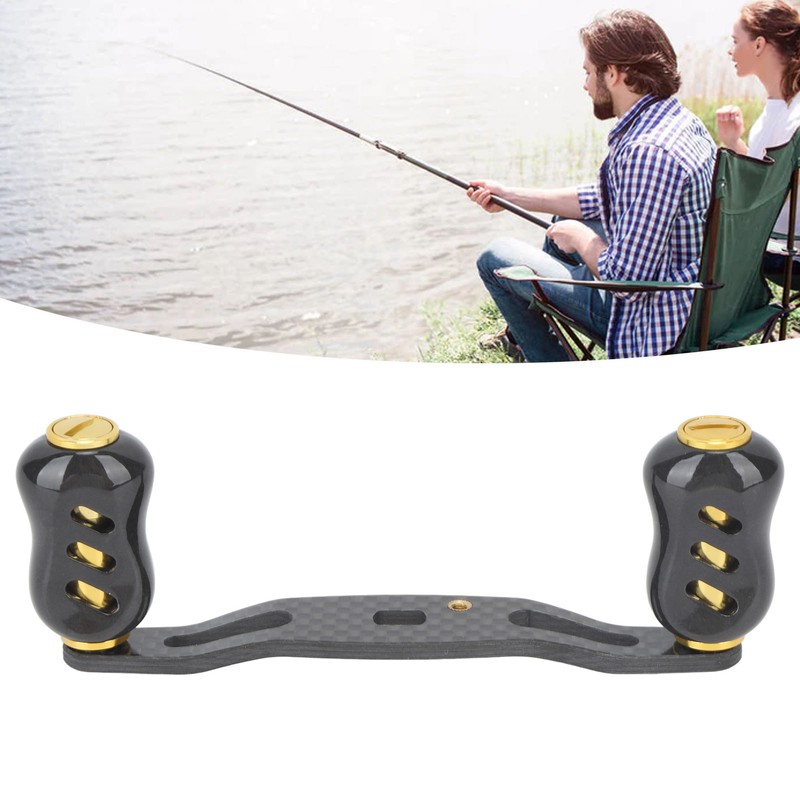 Fishing Reel Handle Carbon Fiber Double Handle Baitcasting Reel Rocker