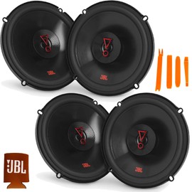 JBL STAGE3 2-Pairs of Stage3627FAM 6.5" 2-Way Coaxial Speakers - No Grills