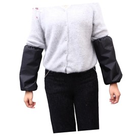 Ipetboom 2 Pairs Oilproof Oversleeve Cuff Protectors for Kitchen Cleaning Sleeve Covers for Men and Women