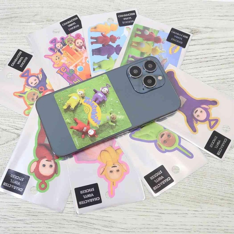 Small Planet Teletubbies Custard Machine Character Sticker