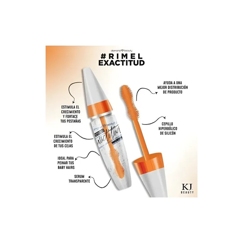 Mascara Pestañas Diamond Beauty Exactitud Con Serum