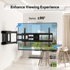 Long Arm TV Wall Mount,Corner TV Wall Mount for 37-75