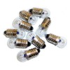 MEETOOT 10pcs E10 Mini Light Bulbs 2.5V 0.3A Physical Electrical