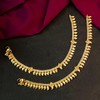 Efulgenz Gold Tone Indian Jewelry for Women Dubai Style Anklet