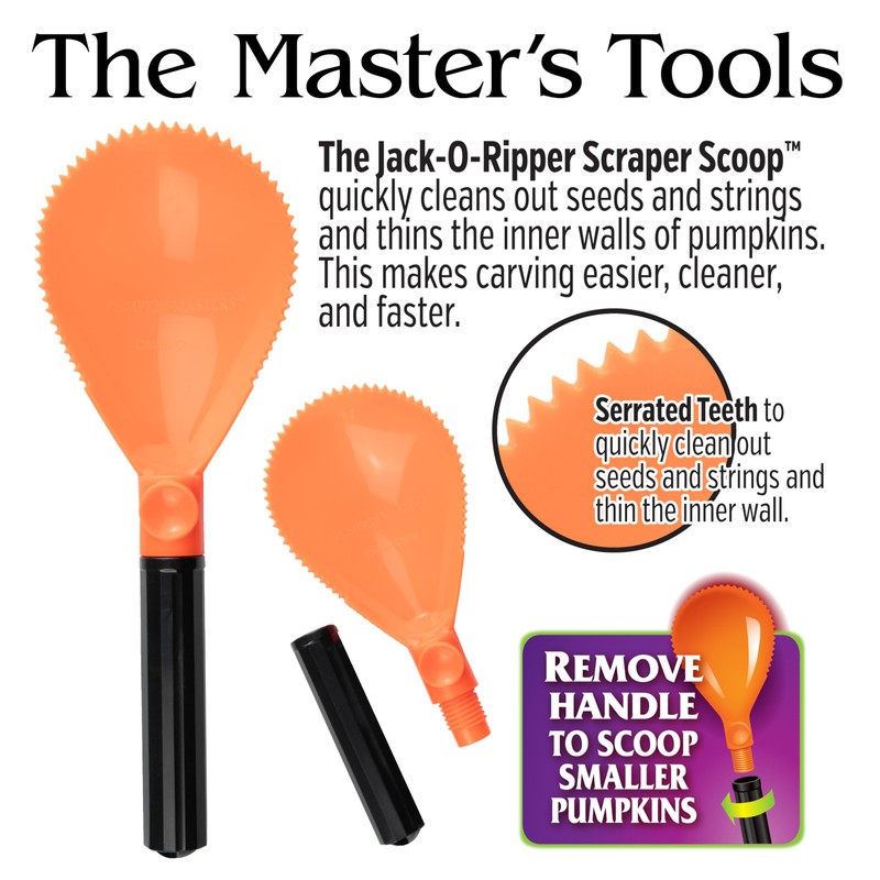 Pumpkin Masters Premium All in One Carving Kit – Comprehensive
