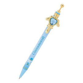 Sanrio 682667 Ballpoint Pen with Stone (You Will Love It More), Cinnamoroll, Ink Color: Black