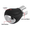 X AUTOHAUX Car 6 Speed Manual Gear Shift Knob for