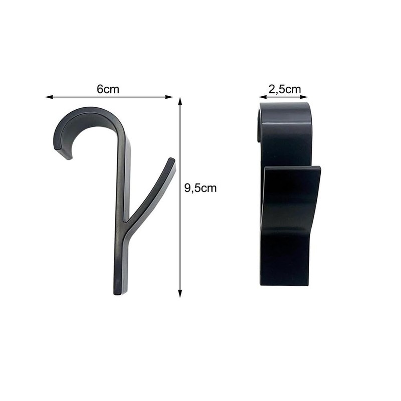 PARENCE. - Set of 2 storage hooks - radiator, towel