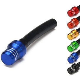 Motorcycle Gas Fuel Filter Petrol Tank Cap Valve Vent Vent Hose for YZ80 YZ85 YZ125 YZ250 YZ250F Pit Dirt Bike ATV Off Road Blue