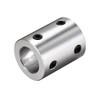 sourcing map 10mm to 12mm Bore Fixed Coupling Bolt L25XD20