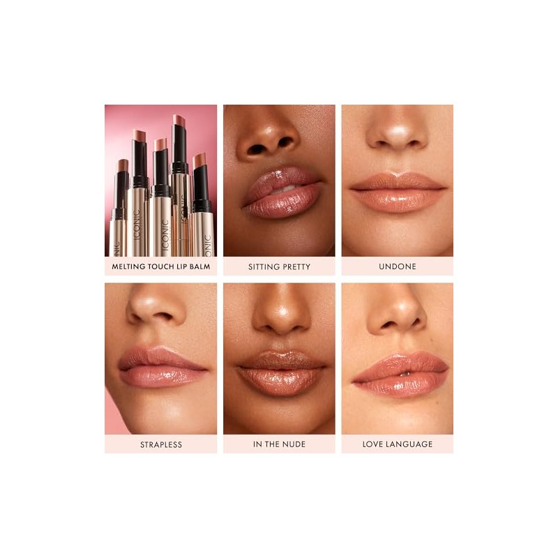 ICONIC LONDON- Bálsamo labial Melting Touch | Bálsamo labial hidratante,