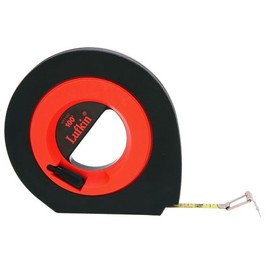 Crescent Lufkin 3/8" x 100' Hi-Viz Orange Speedwinder Yellow Clad Long Steel Tape Measure - HYT100