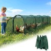Chicken Runs for Yard,79" & 157" Extra Long Foldable Chicken
