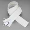 Leekayer 1PCS #10 96 Inch Heavy Duty Zipper for Sewing