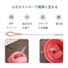 BRIIKPP Straw Brushes Stainless Steel Extra Fine Nylon Feeding Bottle