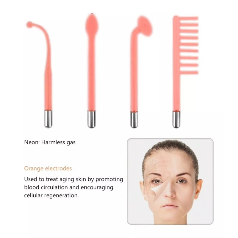 Portable High Frecuency Hi Frecuency Tipo Dermawand Profesional Spa Más