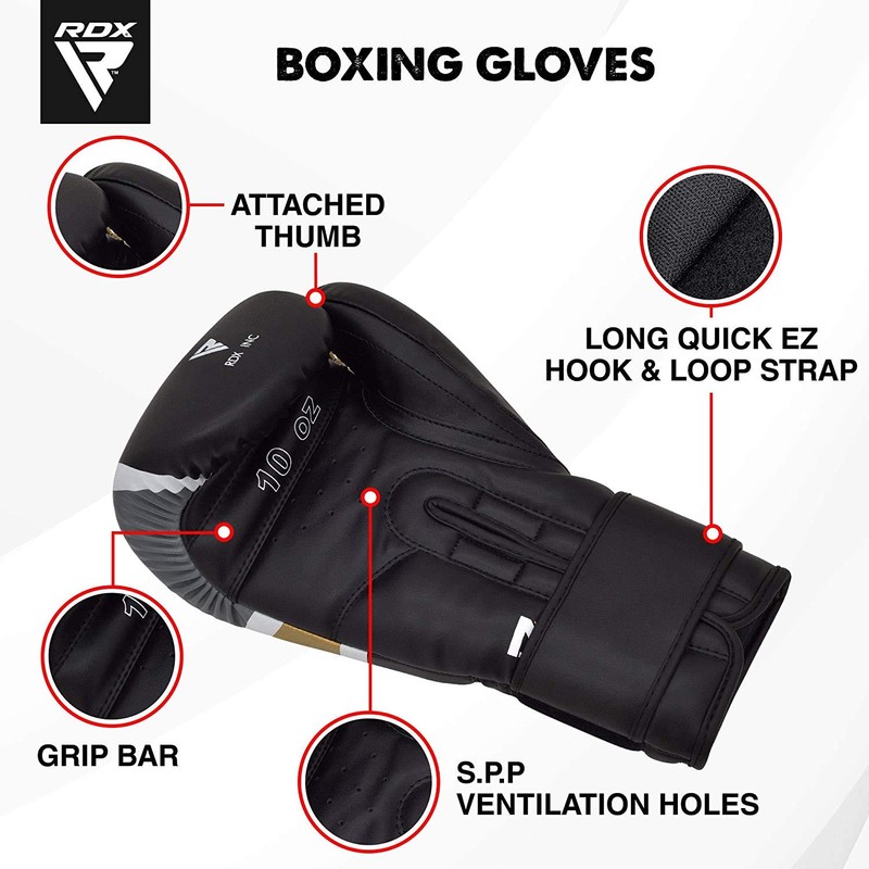 RDX Boxing Gloves for Training and Muay Thai | Maya