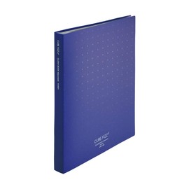 Lihit Lab File Clear Book A4 42 Pockets CUBEFIZZ S Shape N6001-11