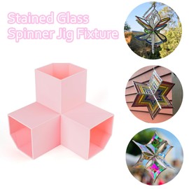 Stained Glass Spinner Jig Fixture, 3inch Molds for Stained Glass Making