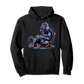 Black Panther Headphones Video Game Controller Black Panther Pullover Hoodie