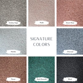 Foton Pearled Candle Colored 18 Oz - Nude Unscented Non Toxic Luxury Long Lasting Powder Candles up to 120 Hours - Refillable Candle Sand with 30 Wicks for Candle Making