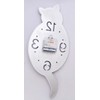 Cat Shade Clock Silver CL – 49 