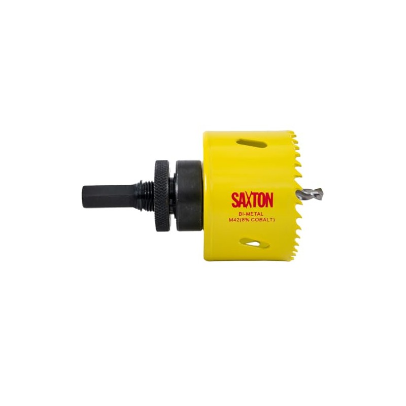 Saxton HSS Hole Saw Cutter M42 Bi-Metal 8% Cobalt Heavy